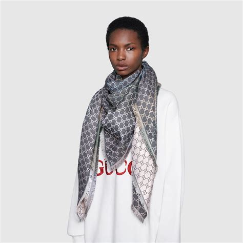 gucci jacquard shawls